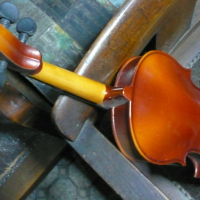 стара цигулка, снимка 4 - Колекции - 36187349