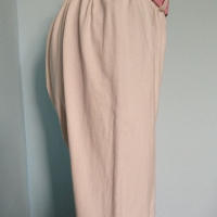 Еластични дизайнерски бермуди с висока талия "Claude de pierre" / голям размер , снимка 3 - Къси панталони и бермуди - 36256828