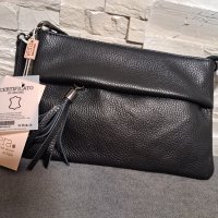 Дамска чанта тип клъч от  естествена кожа Vera, снимка 2 - Чанти - 40646802