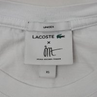 Lacoste x Jean-Michel Tixier T-Shirt оригинална тениска XS памучна, снимка 3 - Тениски - 41668837