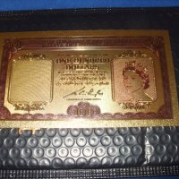 100 долара Златни банкноти Малая и Британско Борнео/SPECIMEN , снимка 4 - Нумизматика и бонистика - 41518974