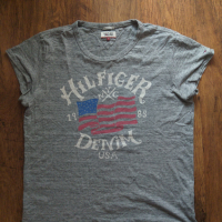 tommy hilfiger - страхотна мъжка тениска, снимка 5 - Тениски - 36261984