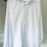 Бяла риза REDMOND Германия, снимка 7 - Ризи - 44445841
