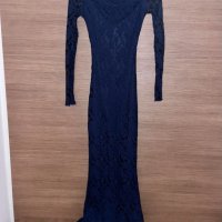 Дълга бална официална рокля дантела ХS рр, снимка 6 - Рокли - 41365422