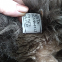 Луксозен дамски кожух от естествена кожа с косъм / Real Toscana fur, снимка 8 - Палта, манта - 36166699