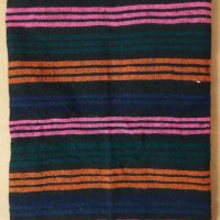 Стара тъкана, бродирана калъфка или овчарска торбичка - 2, снимка 2 - Колекции - 39829298