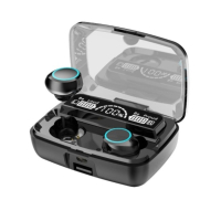 Безжични bluetooth слушалки с LED цифров дисплей, снимка 2 - Bluetooth слушалки - 44826007