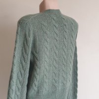 POLO Ralph Lauren Cable Wool / Cashmere Cardigan Knit Womens Size M НОВО! ОРИГИНАЛ! Дамски Пуловер -, снимка 6 - Жилетки - 44459238