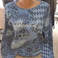 Памучни блузки в два цвята , снимка 1 - Блузи с дълъг ръкав и пуловери - 42469665