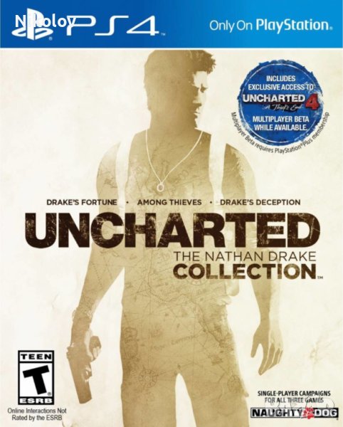 Uncharted the nathan drake collection ps4 (Съвместима с PS5), снимка 1