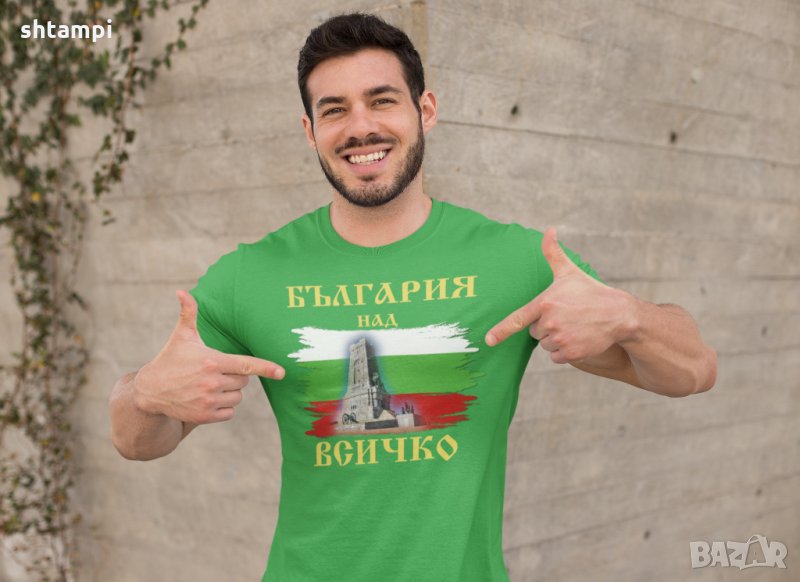 Мъжка Тениска 3-ти Март,Връх Шипка,Свобода,Знаме,Паметника Шипка, снимка 1