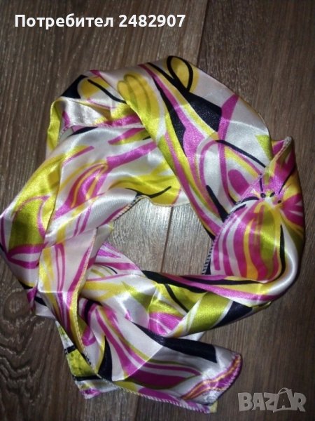 Дамски шал - сатен, снимка 1