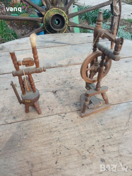 Сувенирен макет на чакрък от дърво, снимка 1