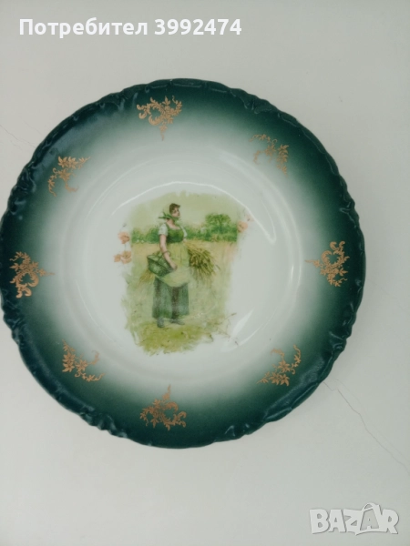 Чиния за стена, от Бавария, снимка 1