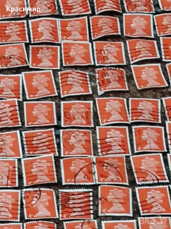 4 пенса Елизабет ПОЩЕНСКИ марки 520 бр. , снимка 1