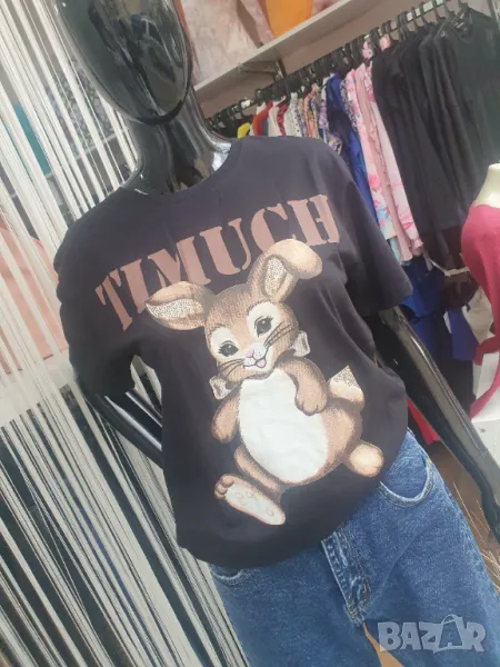 Тениска със зайче , снимка 1