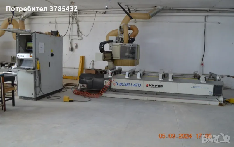 CNC дървообработващ център Busellato JET Star, снимка 1