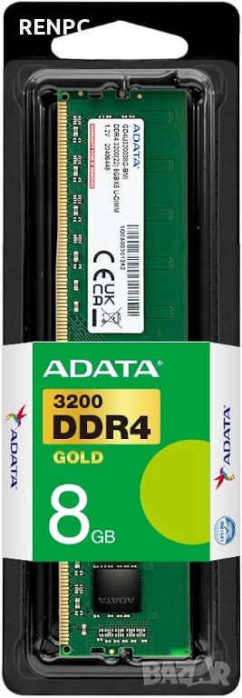 Памет 8GB DDR4 3200 ADATA - AD4U32008G22, снимка 1