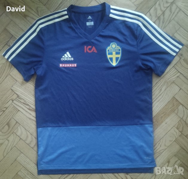 Оригинална тренировъчна фланелка на Швеция, снимка 1