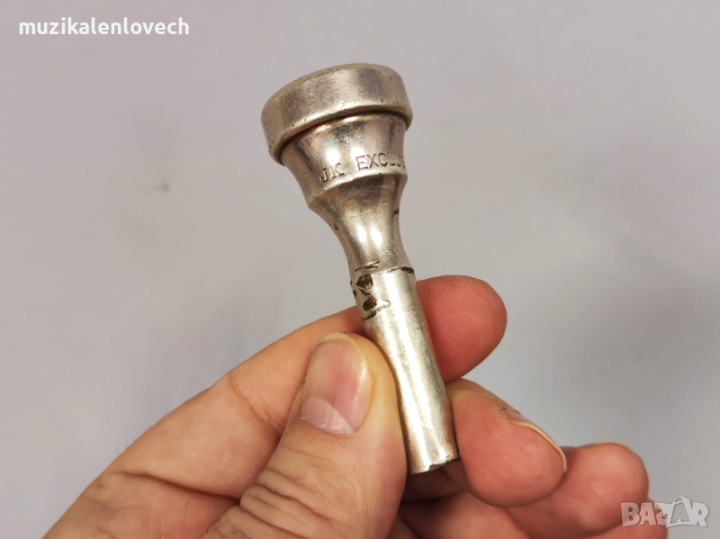 JK EXCLUSIVE-Trumpet Mouthpiece 6F - професионален мундщук за Б Тромпет /Made In Germany/, снимка 1