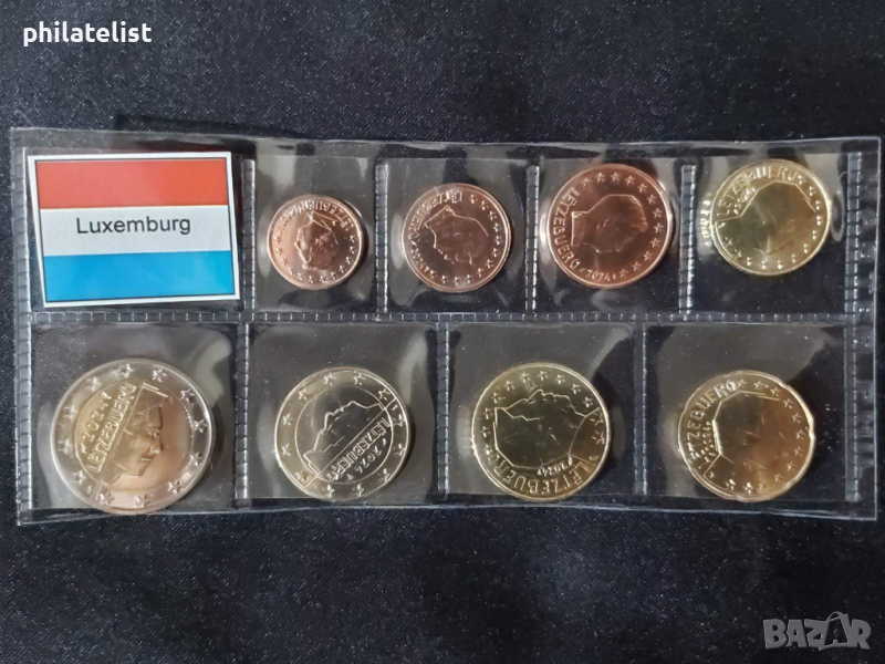Люксембург 2024 - Евро Сет - комплектна серия от 1 цент до 2 евро , 8 монети, снимка 1