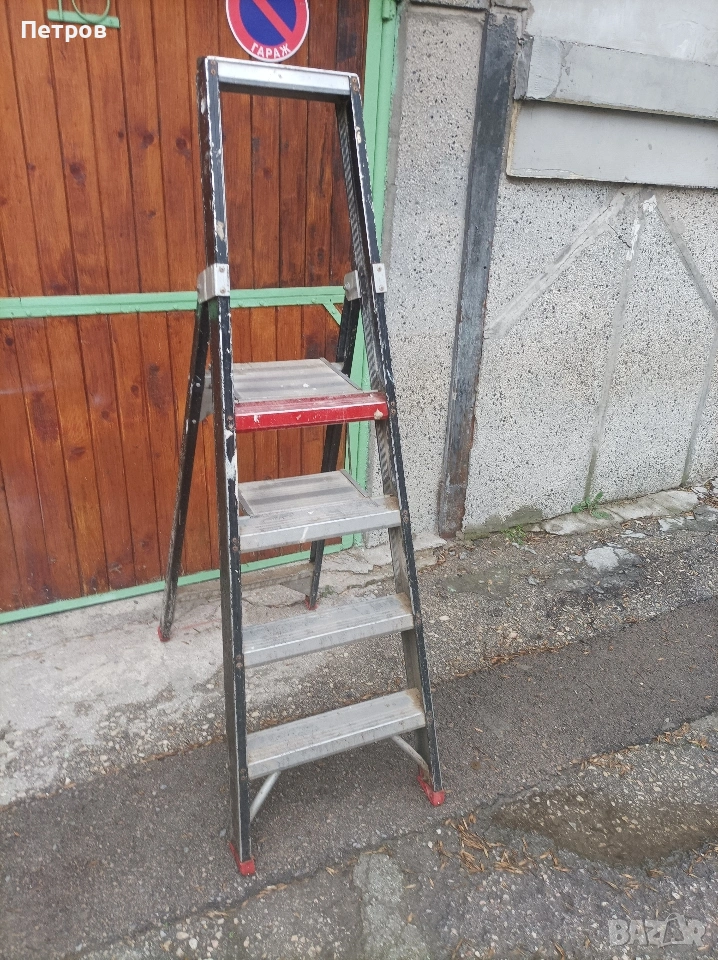 Алуминиева стълба, снимка 1