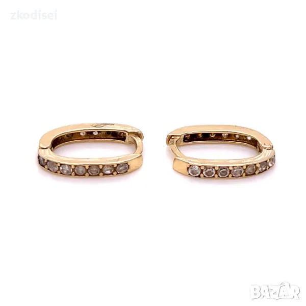 Златни обеци 1,95гр. 14кр. проба:585 модел:30964-2, снимка 1