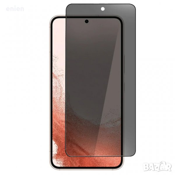 5D Privacy стъклен протектор за Samsung Galaxy S22 Plus S23 Plus, снимка 1