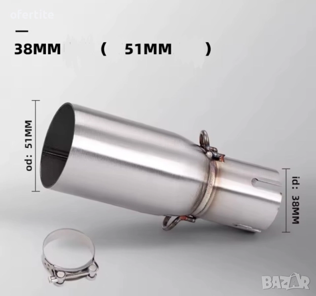 ✅ Slip On 🔝 YAMAHA Majesty 400, снимка 1