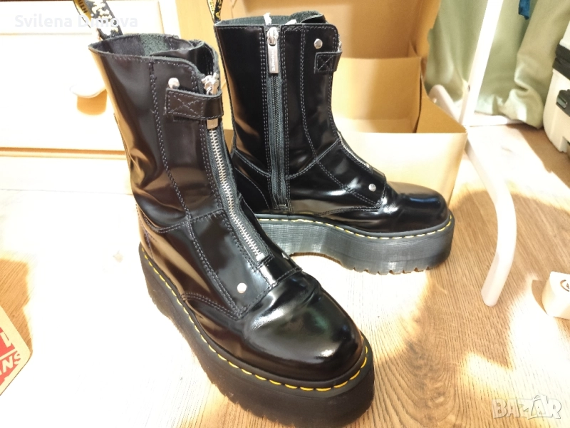 Боти Dr. Martens естествена кожа, снимка 1