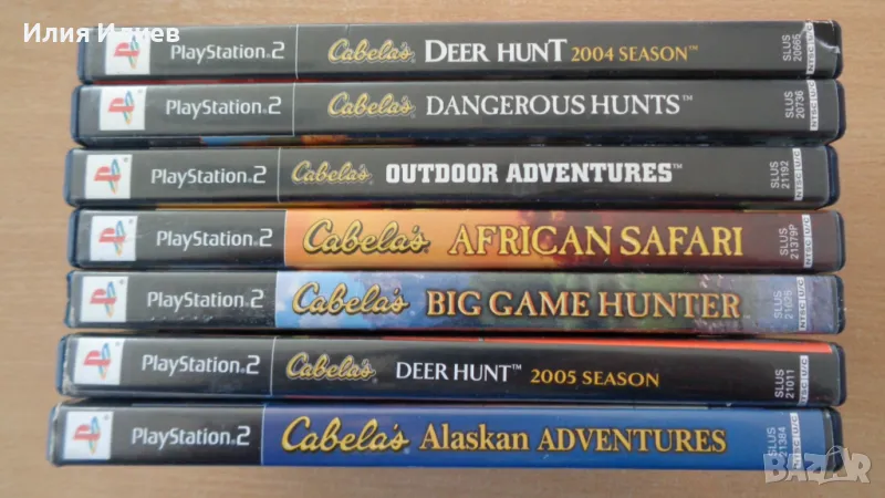 Hunting Games Cabela's NTSC PS2, снимка 1