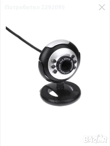 камера за компютър с микрофон, снимка 1