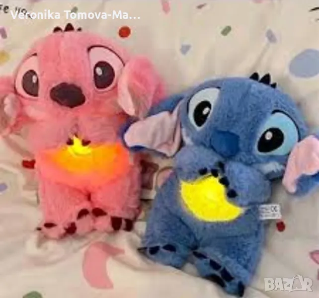 Дашащ Стич плюшен, снимка 1