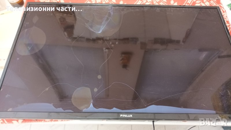 Finlux 55-FUB-7000 със счупен екран VES550QNDL-2D-N13 - 17IPS72/17MB130S/6870C-0769A/17DLBNER1-A/B, снимка 1
