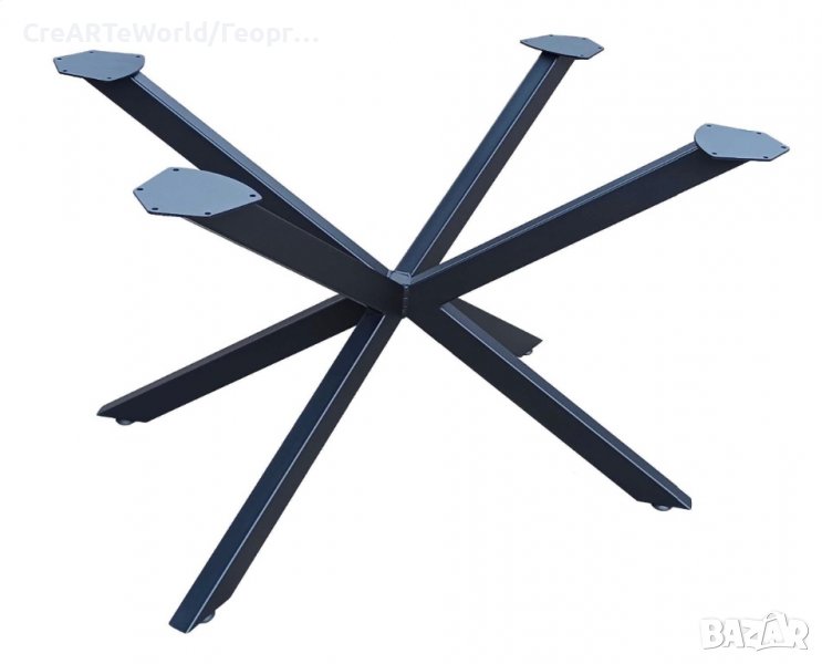 Метални крака за трапезна маса различни модели, снимка 1