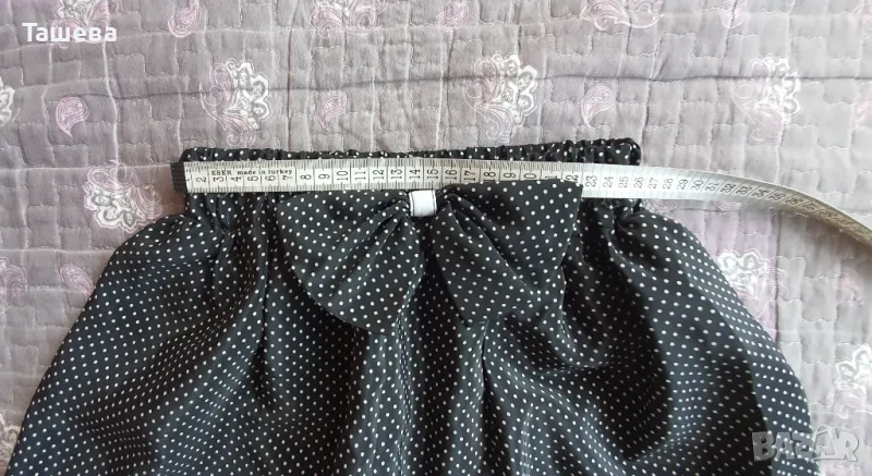 Детски дрешки копринена пола и блузка , снимка 1