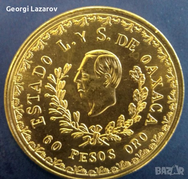 60 песос Мексико 1916, снимка 1
