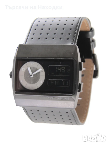 Мъжки часовник Vestal Monte Carlo Leather Silver сребрист кожен, снимка 1