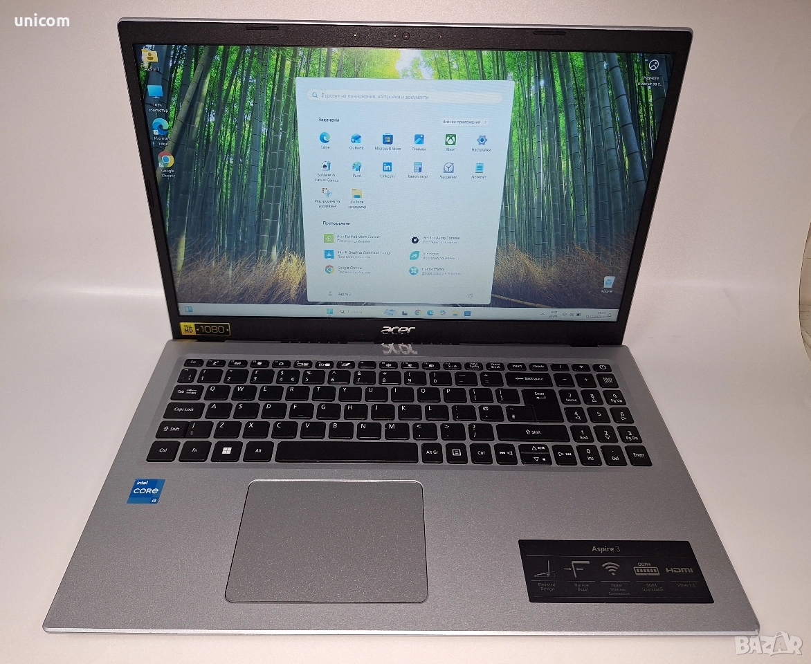 Acer Aspere 3 A315-58 Core i3 11th 16GB 256GB, снимка 1