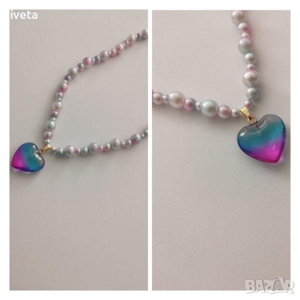  Ръчно изработени колие , снимка 1