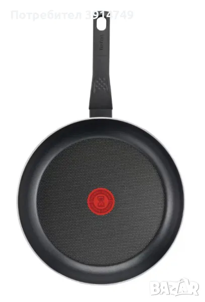 Тиган френски Tefal с Thermo-Signal, незалепващо покритие подсилено с титан, без PFOA и тежки метали, снимка 1