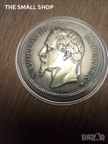 5 франка 1869 Франция , снимка 1