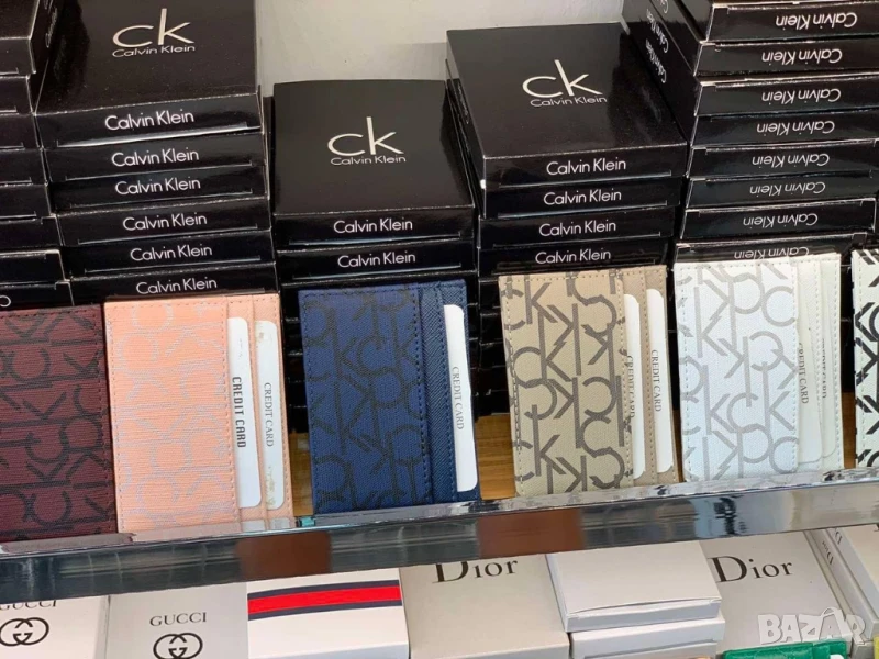визитници calvin klein louis vuitton gucci chanel christian dior ysl saint laurent , снимка 1