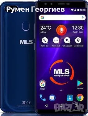 Мобилен MLS POP 4GB/64GB Черен iQW511T, снимка 1