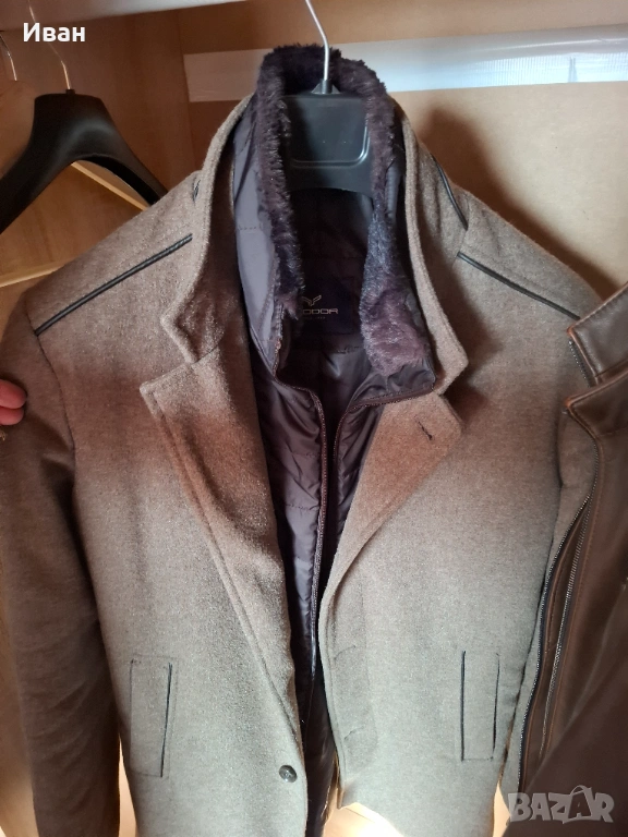 Вълнено палто TEODOR - L размер, снимка 1