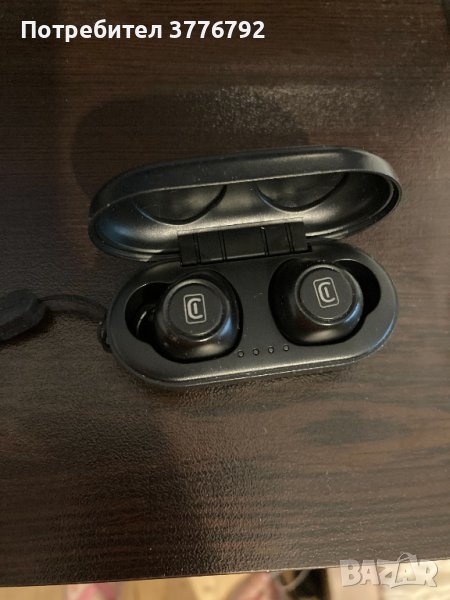 True wireless слушалки CELLULAR LINE TWINK BLACK БЕЗЖИЧНА ВРЪЗКА, ЧЕРЕНИ, снимка 1