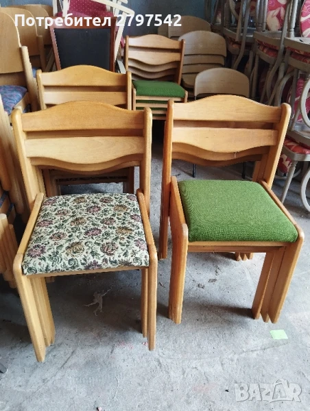 Дървени столове А106, снимка 1