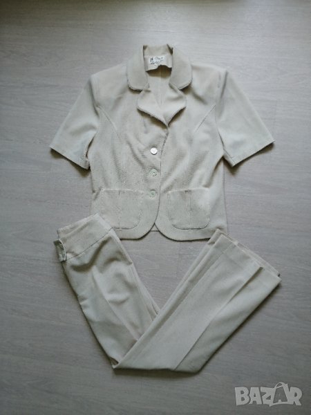 Дамски костюм от две части българско производство - безплатна доставка, снимка 1