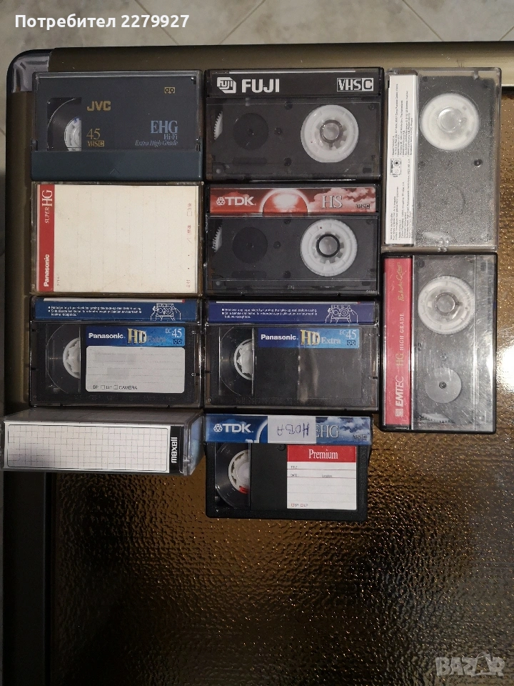 Изкупуване на ползвани и нови VHS C касети, снимка 1