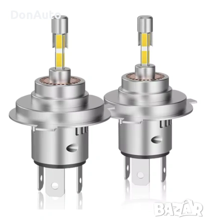 LED крушки H4 360°, снимка 1